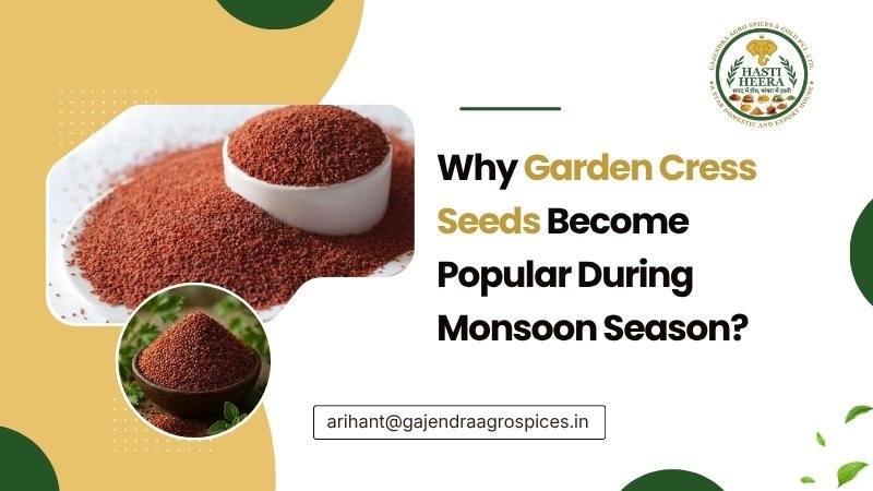 Why Garden Cress Seeds Become Popular During Monsoon Season